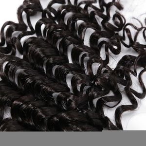 Nxy Lace Wigs Melodie 5x5 4x4 Closure Deep Wave 100% cheveux humains brésiliens Remy couleur noire naturelle pour femme 230106