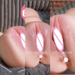 Nxy Masturbateurs Sexrealistic 2 dans le vagin 1 Sex Toys pour hommes Masturbateur masculin Bouche Anal Fellation Masturbation vaginale Adulte Sexy Store 220427