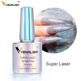 NXY Nail Gel Super Laser 7 5 ML Pools Glitter Effect Nagellak Manicure Vernis Soak Off UV LED-lak 0328