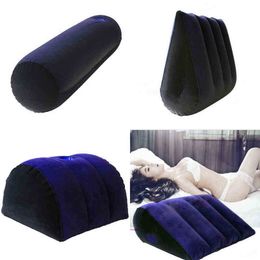 Muebles de sexo NXY Juguetes de cama de almohada inflable Bdsm Body Support Almohads Back Cushion para mujeres Juegos de adultos Muebles de autos 0427