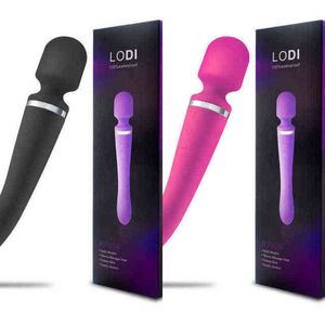 Nxy Sex Vibrators 10 Vitesses Puissant Double Tête Gros Jouets pour Femmes Adultes Baguette Magique Corps Masseur Clitoris Anal Stimuler Produit 1227