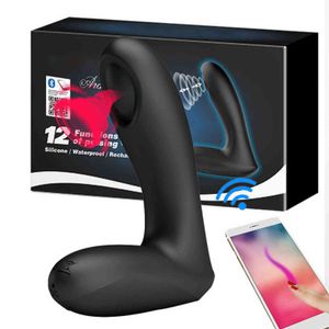 Nxy Sex Vibrateurs App Contrôle Vibrateur Massage De La Prostate Plug Anal Butt Produit Interactif pour Couple Vaginal Vibrant Jouets Pour Adultes 1201