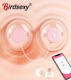 Nxy секс-вибраторы приложение Rmoete стимуляция сосков сосание лизание вибратор увеличение груди мастурбатор массаж груди игрушки для Wom4002338