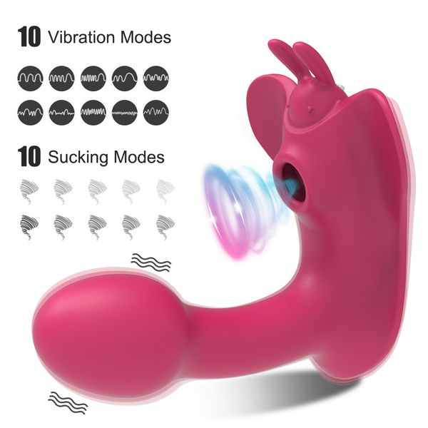 Nxy Sex Vibrators Masturbateurs Clitoris Suction Vibrator Femmes avec télécommande Clit Sucker Stimulator Real Dildo Vibrating Toys pour 1013