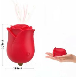 Nxy sex vibrators masturbators laadbare siliconen rozen clitoris zuigkracht vibrator speelgoed voor vrouwen pompen sukkel tong lik clit stimulator 1013