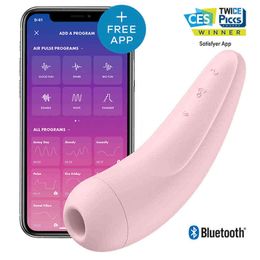 Nxy Sex Vibrateurs Masturbateurs Satisfy 2 + Vibrador Bluetooth App Télécommande Vibrateur Clit Sucker pour Femmes Clitoris Stimulateur Jeux 1218