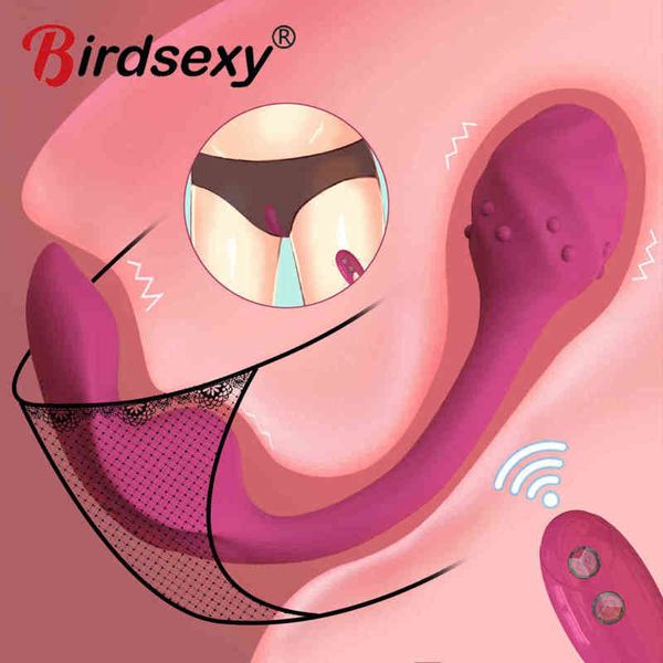 Nxy Sex Vibrators Usable Clitoral g Spot Butterfly para Mujeres Consolador Vibrador Control Remoto Estimulador de Clítoris Pezón Masajeador Masturbador 1208