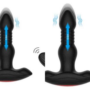 NXY Sex Vibrators Draadloze Afstandsbediening Anale Dildo Mannelijke Prostaat Massager Sterke Sucker Unisex G Spot Stimulator Anus Penis Vibrator Speelgoed voor Volwassenen 1227