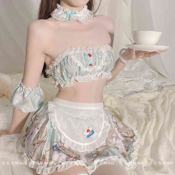 Nxy Sexy Set Japanese Bunny Girl Nice Girl Outfit Dunne Hot Pyjamas Seduction Underwear Set Lingerie Cosplay Rok for Sex 1210