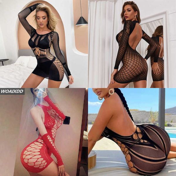 NXY Sexy Jupe Sexy Lingerie Érotique Babydoll Robe Sexy Costumes Bodystocking Porno Sous-Vêtements Intimes Plus La Taille Vêtements De Nuit Femmes Mini Robe 230717