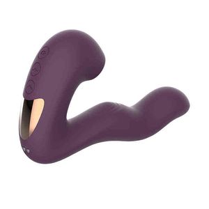 NXY Vibrators Volwassen speelgoed Silicone Sex Electronic Masturbator Paar Stimulatie Krachtige Penis Massager Vibrator 0104