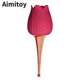 NXY vibrateurs Aimitoy-vibrador de punto G pour femme stimulateur succin loto masajeador rechargeable par USB jouet sexuel adulte 0408