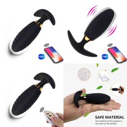 NXY Vibrators App Controlled Anal Vibrator Vibrating Prostate Massager for Men Dildos Butt Plug Télécommande Adult Sex Toys Couple 220110
