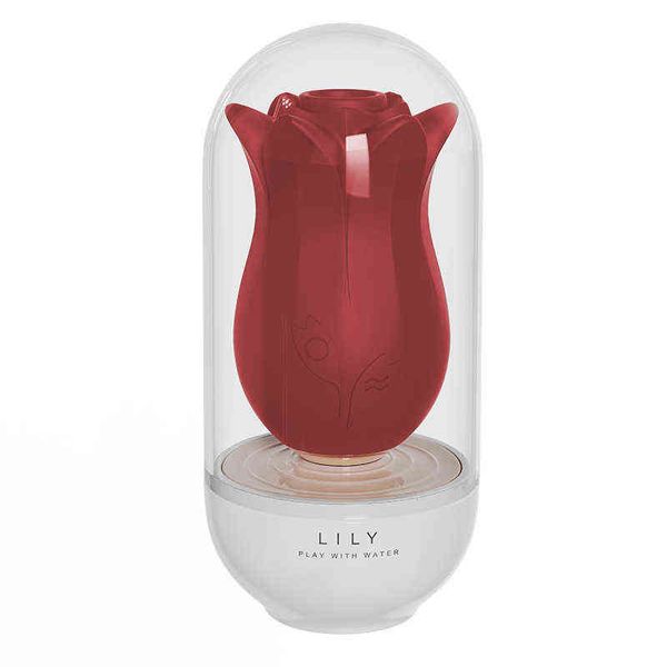 NXY Vibrateurs Meilleures ventes Produit Lily Rose Clitoris Stimulateur Sex Toys Ipx7 Masseur de sein étanche Gode Vibrateur pour Adulte 0104