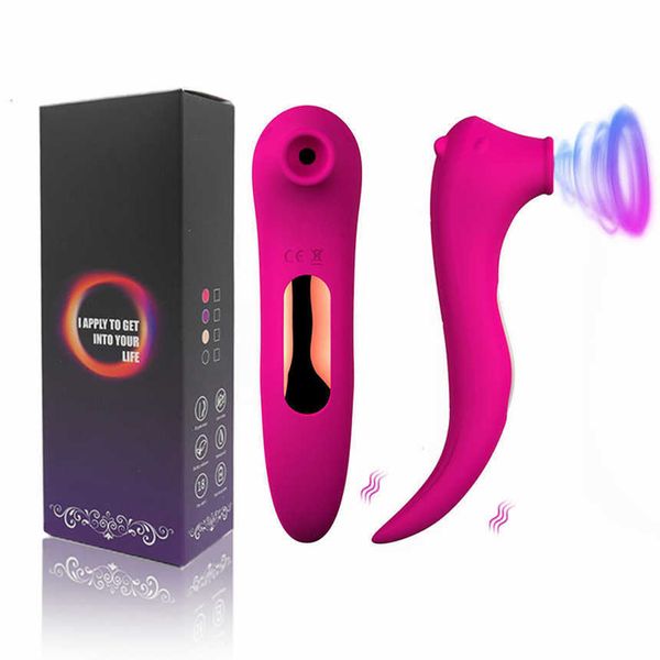 NXY vibrateurs clitoris ventouse forte femme sexe mamelon stimulateur pipe masturbateur jouets drôles femmes E64W