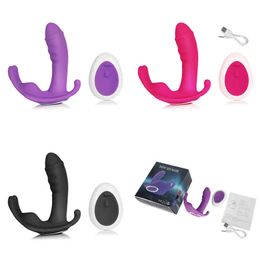 NXY Vibrateurs Consolador Vibrador Porttil De Mariposa Para Mujer Masturbador Inalmbrico Con Control Remoto Punto g Invisible Juguete Adultos 220110