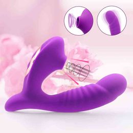 NXY vibratori vibratore succhia-dildo 10 vibrazioni vaginale punto G ventosa clitoride stimolatore clitorideo erotico giocattoli del sesso femminile per le donne 220427