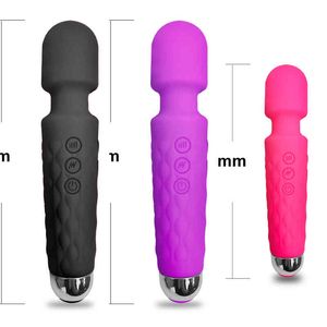 NXY Vibrators Vrouwelijke Clitoris Stimulerende Penis Volwassen Krachtige Vibrator Sex Toy G-Spot Magic Wand AV Massager Pornografisch Speelgoed 0112