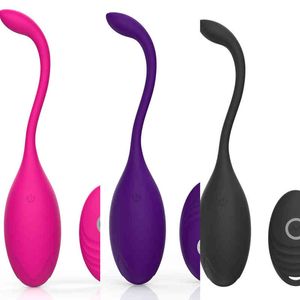 Vibradores NXY, vibrador de huevo eléctrico femenino, estimulador de clítoris, juguete sexual inalámbrico para punto G, masajeador, bola de Kegel para ejercicio vaginal 0112