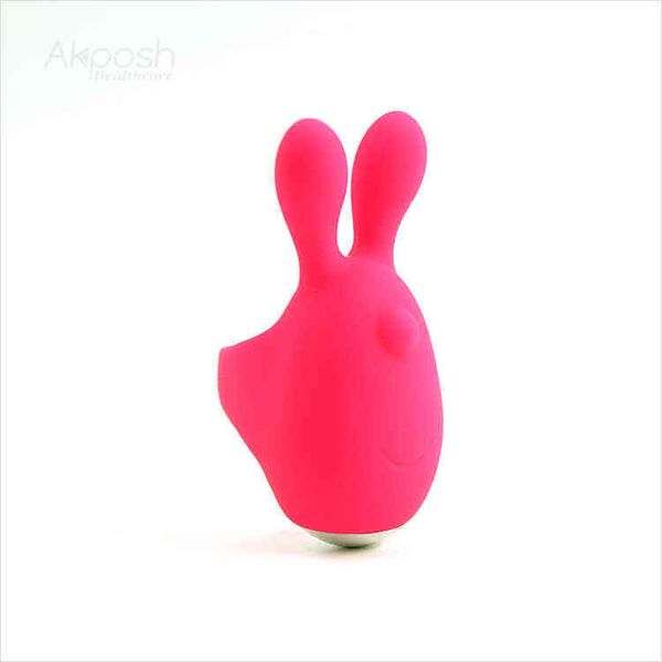 NXY Vibradores Dedo Conejo Sexo Vibradores Huevos Clítoris Nuevo Producto Impermeable Silicona Amor para Mujeres y Parejas 0208