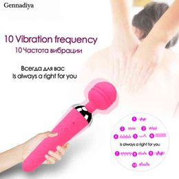 Vibromasseurs NXY Masseur / vibrateur de baguette Av de haute qualité pour femmes masturbation féminine 0406