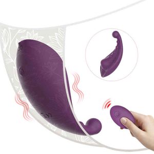 NXY Vibradores Estimulador Invisible g Punto Bragas Clítoris Masajeador Vibrador Control Remoto Inalámbrico Huevo c Cuerda Orgasmo Mujer Adulto Juguete Sexual 0104