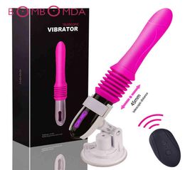 Nxy Vibrators Sex Stak Dildo Automatische g-spot Zuigspel voor Vrouwen Plezier Anale Massage Orgasme 11093738754