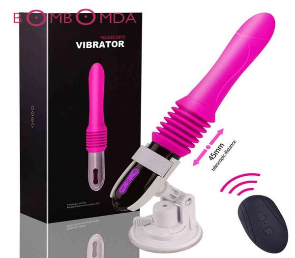 NXY Vibrateurs Sex Thrust Dildo Automatic G Spot Aspiration Game For Women Fun Fun Anal Massage Orgasm 11099250988