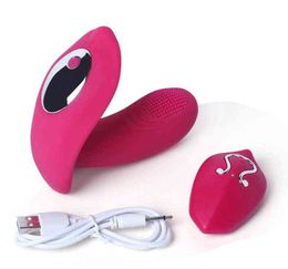 NXY vibrateurs silicone souple télécommande Couple culotte vibrateur jouets sexuels 10 mode godes assez privés-sexuel 0105