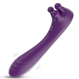 Nxy Vibromasseur Tracy's Dog Rotation Vibration Double Tête Vibration Stimulant Clitoris Mamelon Vibrateur Sex Toys 0105