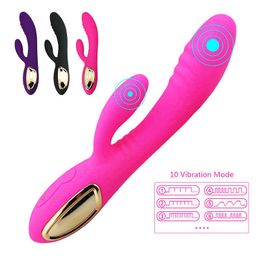 NXY vibrators Vibrador Juguetes Sexuales Para Mujer 10 Velocidades Vibrador Conejito Rampante Estimulador del Cltoris Punto G Masajeador Vaginale 0408