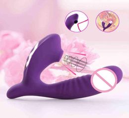 Vibradores NXY Vibrador vaginal de silicona para mujer succionador de clítoris estimulador juguetes sexuales masturbación 04083601421