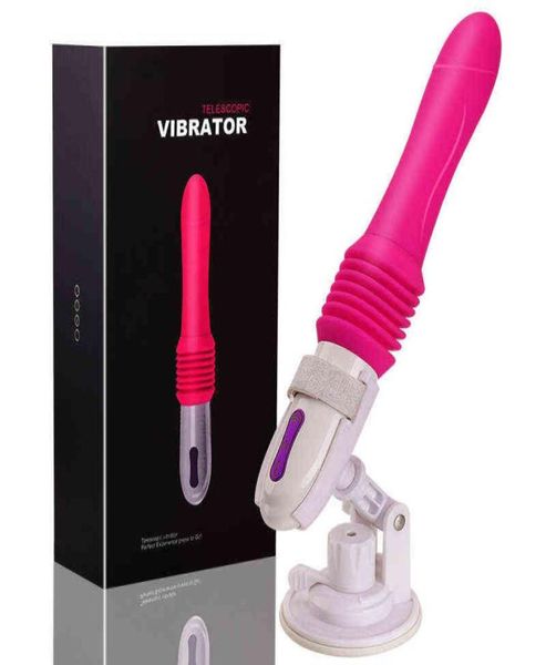 NXY Vibrateurs Télécommande sans fil Sex Machine Masturbation féminine Pistolet de poussée pour machine pour femme gode vagin jouet sexe 0108539733