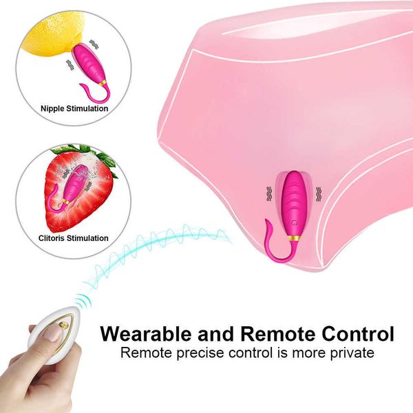 NXY Vibrators Vibromasseur sans fil Jump Egg pour femmes Simulateur de point G Kegel Ball Vagin Trainer Télécommande Vibrant Sex Toys Adulte 18 230508