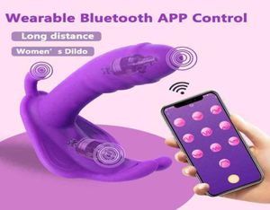 NXY Vibrateurs Women039s Dildo Butterfly Sex Toys for Bluetooth App Control Vagin Female Couples 12107885081