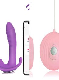Nxy vibrators dames039s dildo vlinder vibrator sex speelgoed voor app afstandsbediening bluetooth vagina vrouwelijke paren 11193126284