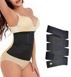 Nxy serre-taille bandeau enveloppement tondeuse ceinture ventre sueur Sauna pour femmes ventre corps Shaper bande de compression perte de poids gaine 2205039910
