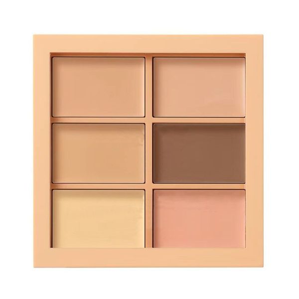 NY 6 Shades Concealer Coutour Correct Palette Resaltador Maquillaje Corrector Crema Correctores