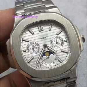NY LA GM Topniveau Brand Men's Lady Classics 5740/1G Automatisch mechanisch waterdichte horloges Business Watch Master polshorloges r