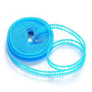 Nylon Anti Slip Derichte Winddichte Droog Touw Trade Travel Kleding Lijnen Draagbare waslijn Lijn Hanger Rope Indoor Outdoor Camping Hotel W0262