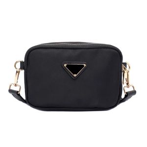 Nylon Cross-Body Camera Bag Fashion Style Couleur unie Cadeau pour les filles Ladies Diagonal Women's Camera Bag Mini Sacs