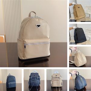 Nylon Designer Backpack Women Men Travel Bag Fashion Zipper School Tas Unisex Handtassen Back Pack Mochila Multi Pockets Schoolbag Bookbag