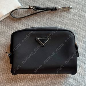 Nylon Designer Mini Make-up Tas Voor Vrouwen Luxe Handtas Heren Cosmetische Tas Mode Toilettas Rits Waszakje Toilettas