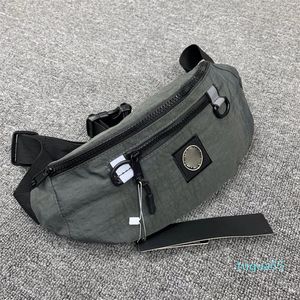 Sac de poitrine réfléchissant brodé en nylon, messager léger de sport à la taille, petit sac, le meilleur cadeau pour noël