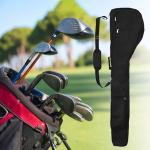 Nylon-Golftaschen, kratzfest, wasserdicht, Golf-Aufbewahrungstasche mit Reißverschluss, großes Fassungsvermögen, langlebig, tragbar, Sportzubehör 240119