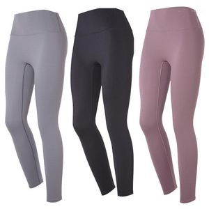 Pantalones de Yoga de nailon de alta elasticidad para mujer, mallas de primavera y verano con Control de barriga, mallas de entrenamiento para correr de cintura alta, ropa deportiva