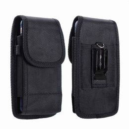 Etuis en nylon avec clip de ceinture pour iPhone 14 pro max 13 12 11 XS MAX Samsung S23 PLUS S22 S21 A33 A53 A73 de 3,5 à 6,3 pouces