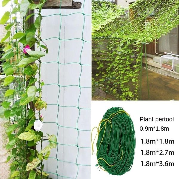 Nylon Mesh Horticulture Plant Crawl Net Loofah Morning Glory Cucumber Vine Grow Holder Crawl Network Gardening Gardening