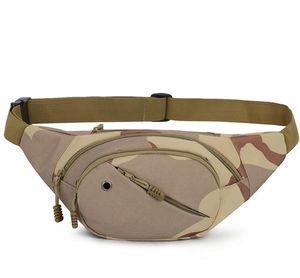 Nylon tactische taille tas outdoor wandelen klimmen fanny pack camouflage molle tassen leger sport telefoon pouch mode messenger packs cross body sacks