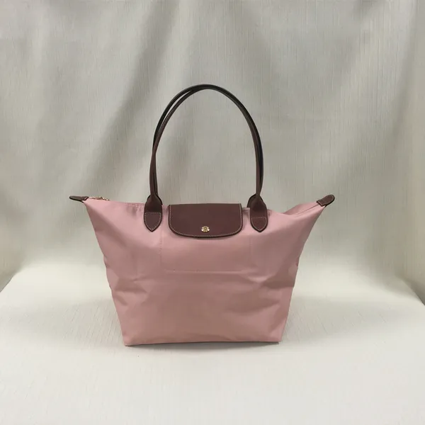 Bolso de mano de nailon, bolso de hombro con asa larga, campeones de diseñador francés, bolsos plegables de marca para mujer, bolso de compras de viaje